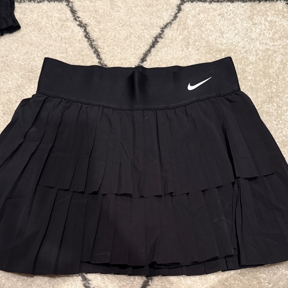 Nike Black Tiered Skirt